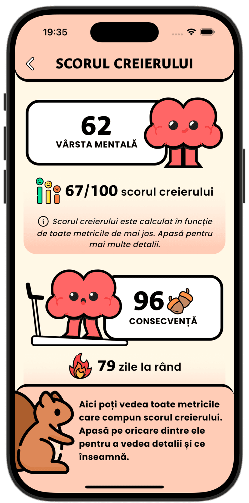 Ecran din aplicația Eldie pentru seniori